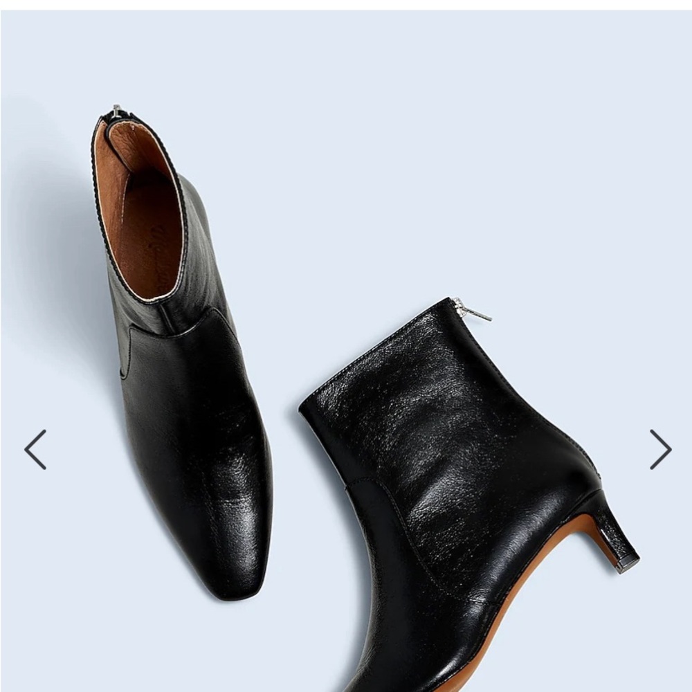 Madewell Tan Leather Bootie (Worn Once)